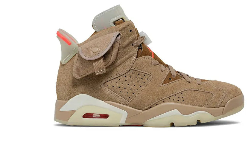 Travis Scott x Air Jordan 6 Retro 'British Khaki'